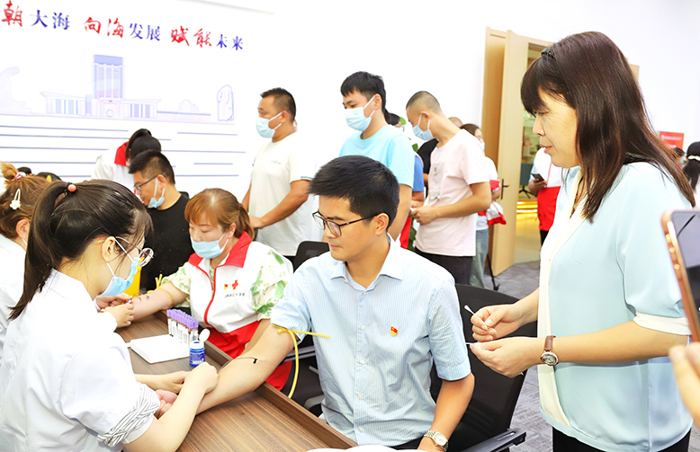 “喜迎二十大志愿我先行”造血干細胞采樣暨應(yīng)急救護員培訓活動